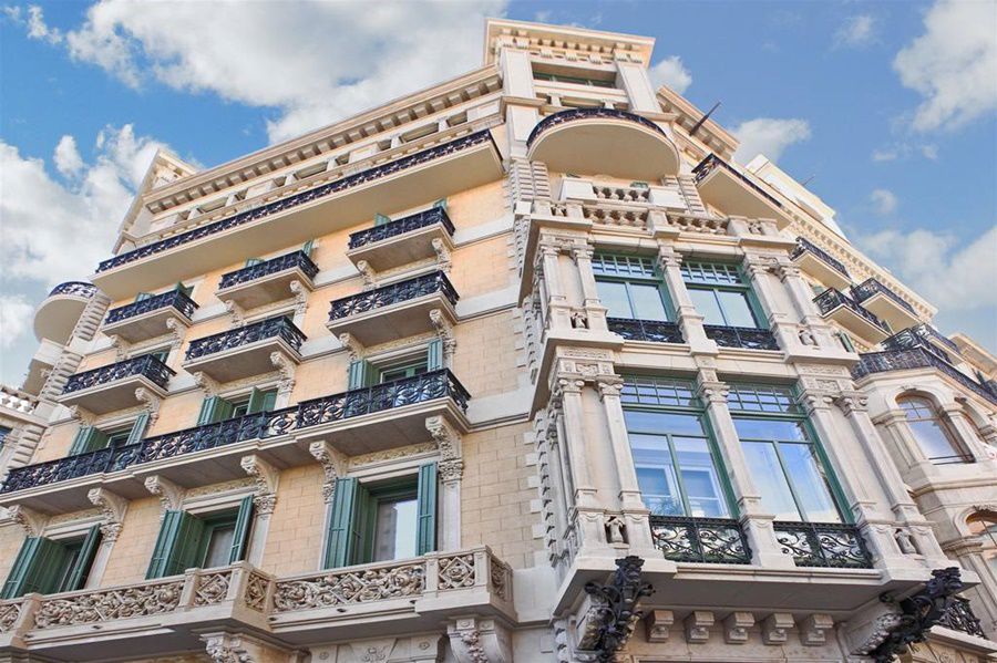 Hotel Ginebra Барселона Экстерьер фото